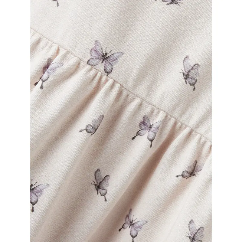 Lil'atelier Peach Blush Butterfly Gayo San Strop Kjole 2
