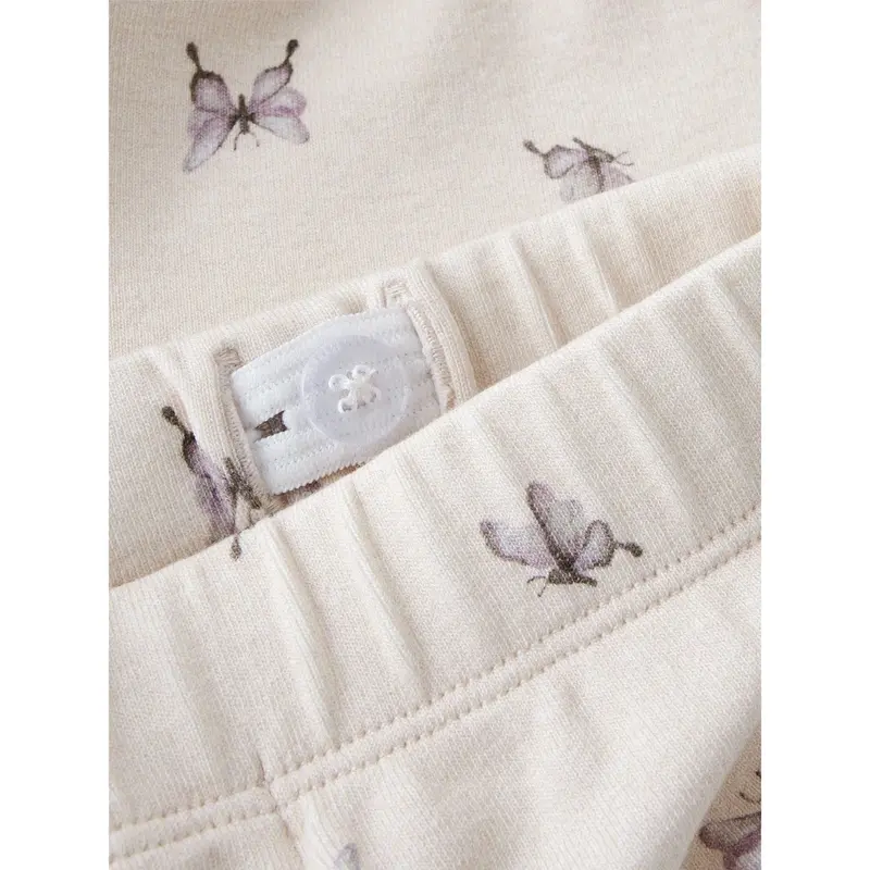 Lil'atelier Peach Blush Butterfly Gayo Sen Shorts 2