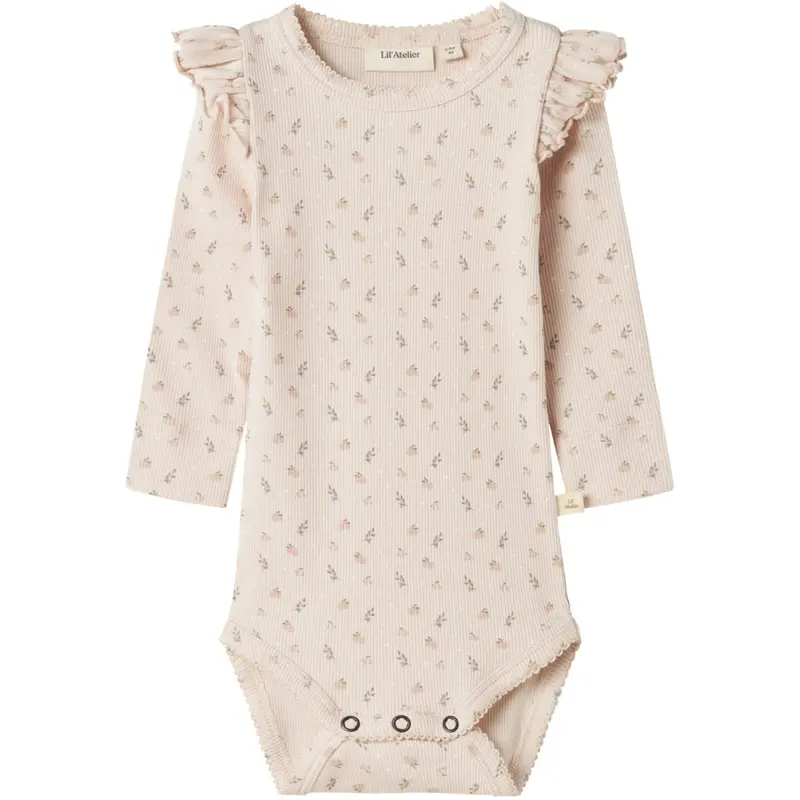 Lil'atelier Peach Blush Nbfgago Kik Ls Slim Body Lil 1