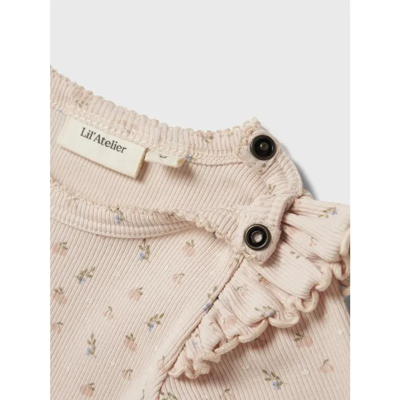 Lil'atelier Peach Blush Nbfgago Kik Ls Slim Body Lil 2