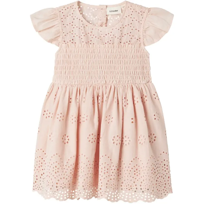 Lil'atelier Peach Blush Nmfjedi Capsl Loose Kjole Lil 1