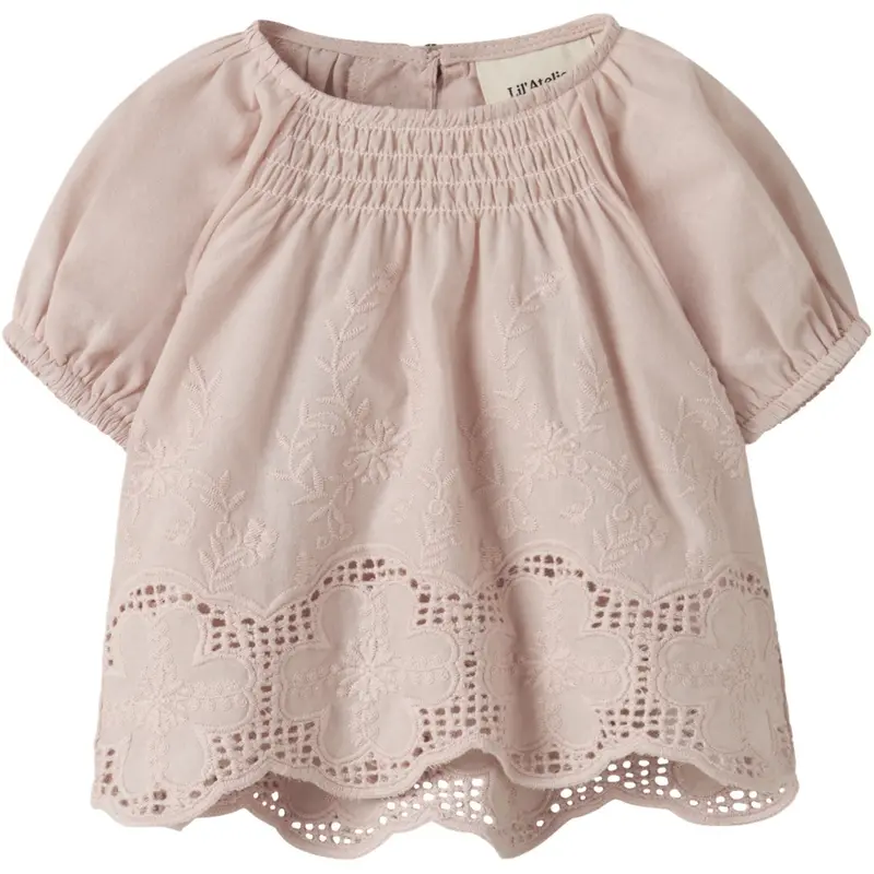 Lil'atelier Peach Whip Nbfdayna Ss Loose Skjorte Lil 1