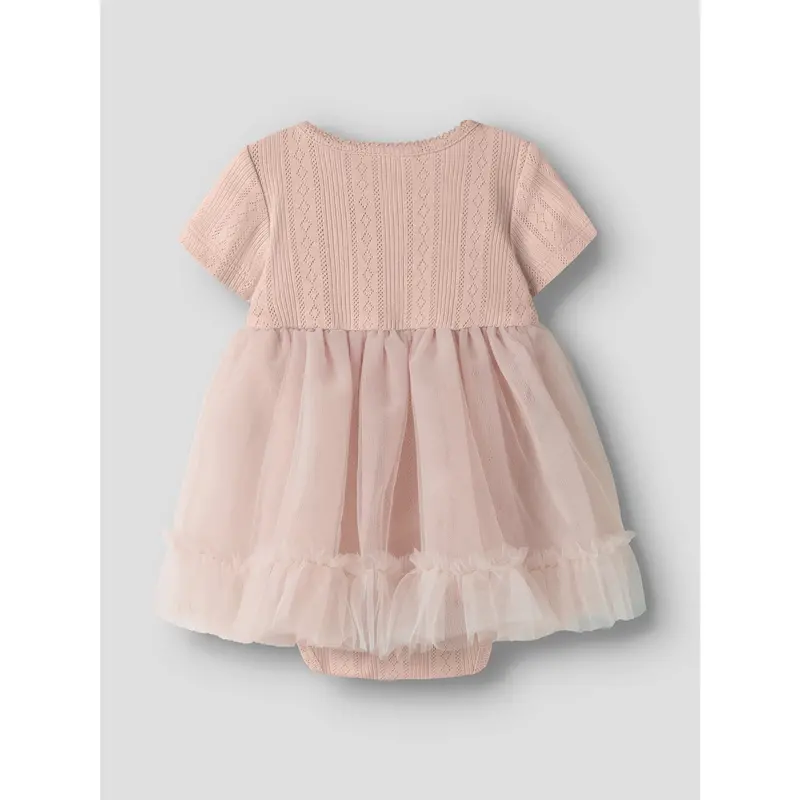 Lil'atelier Peach Whip Nbffanella Ss Body Tyl Kjole Lil 3