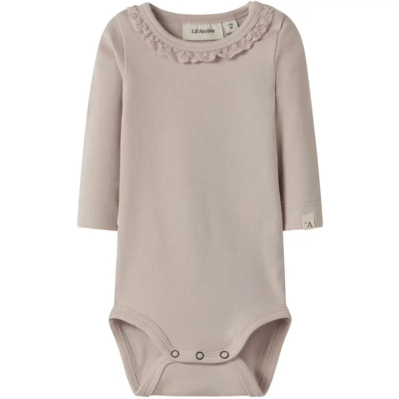 Lil'atelier Peach Whip Nbflayo Sup Ls Slim Body Solid Lil 1