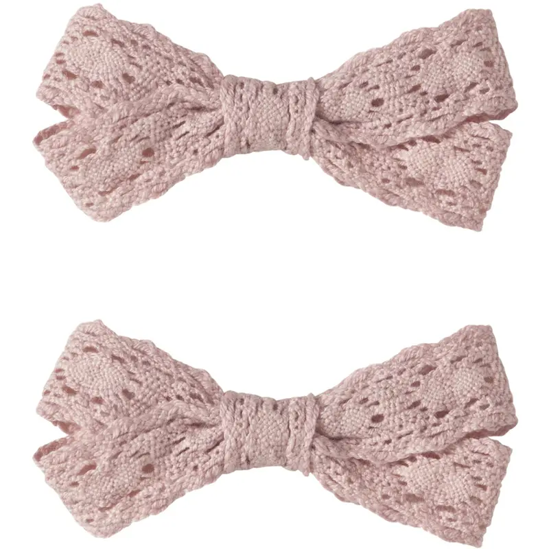 Lil'atelier Peach Whip Nmfacc-Lola 2 Pak Hair Clips Lil 1