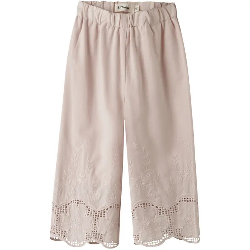 Lil'atelier Peach Whip Nmfdayna Wide Ancle Bukser Lil 1