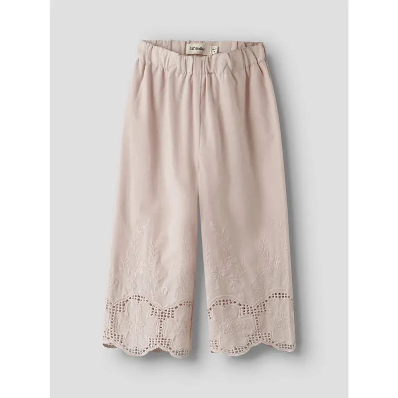 Lil'atelier Peach Whip Nmfdayna Wide Ancle Bukser Lil 3