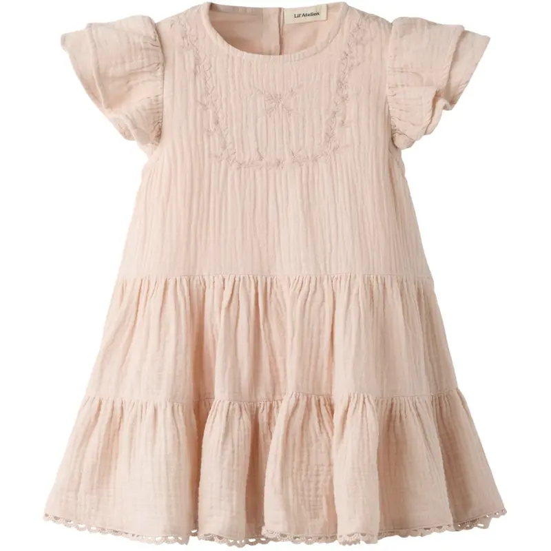 Lil'atelier Peach Whip Nmffulina Ss Loose Kjole Lil 1