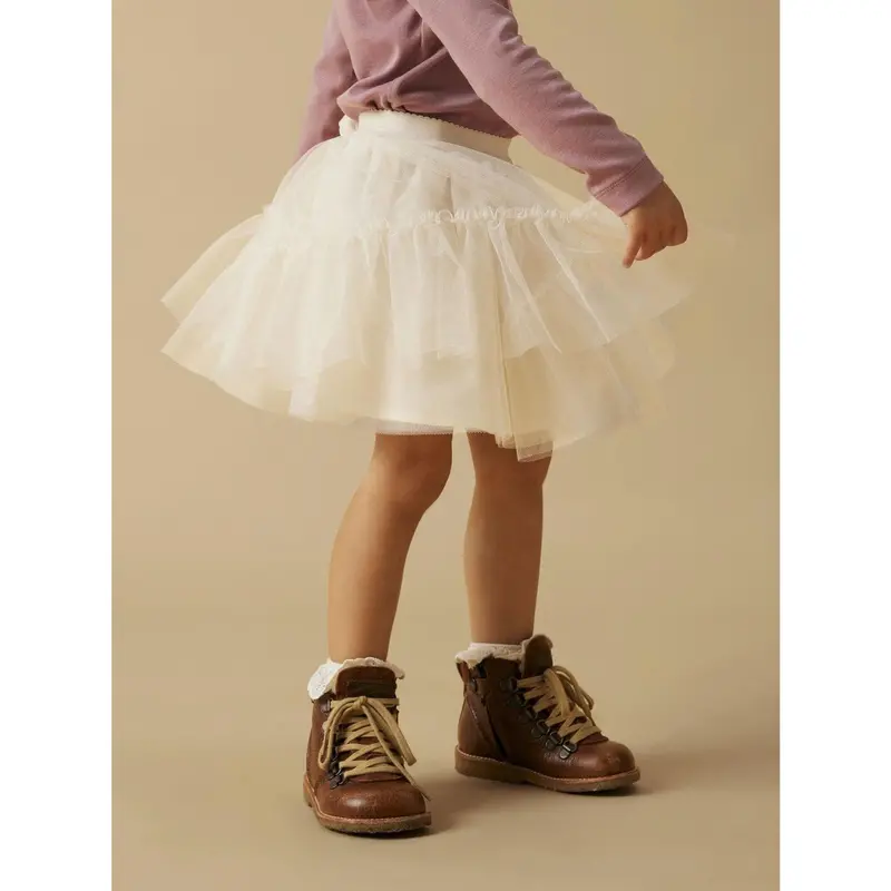 Lil'atelier Pistachio Shell Nmfsarina Tyl Nederdel Lil 3
