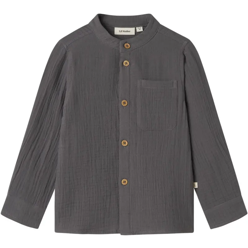 Lil'atelier Poppy Seed Nmmloros Ls Skjorte Lil 1