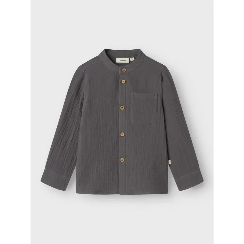 Lil'atelier Poppy Seed Nmmloros Ls Skjorte Lil 3