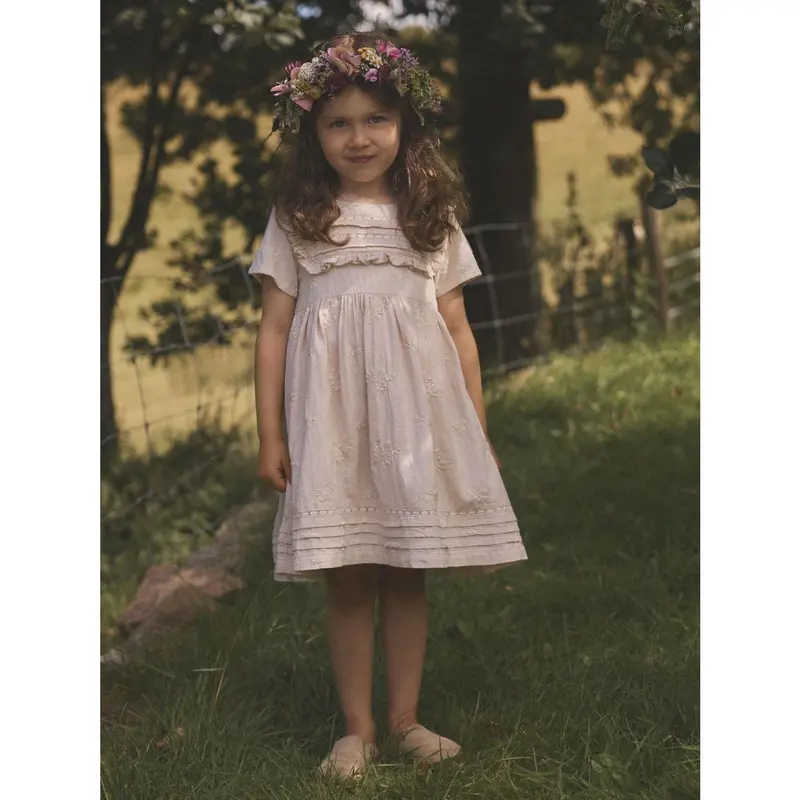 Lil'atelier Pumice Stone Nmfferonia Ss Loose Kjole Lil 2