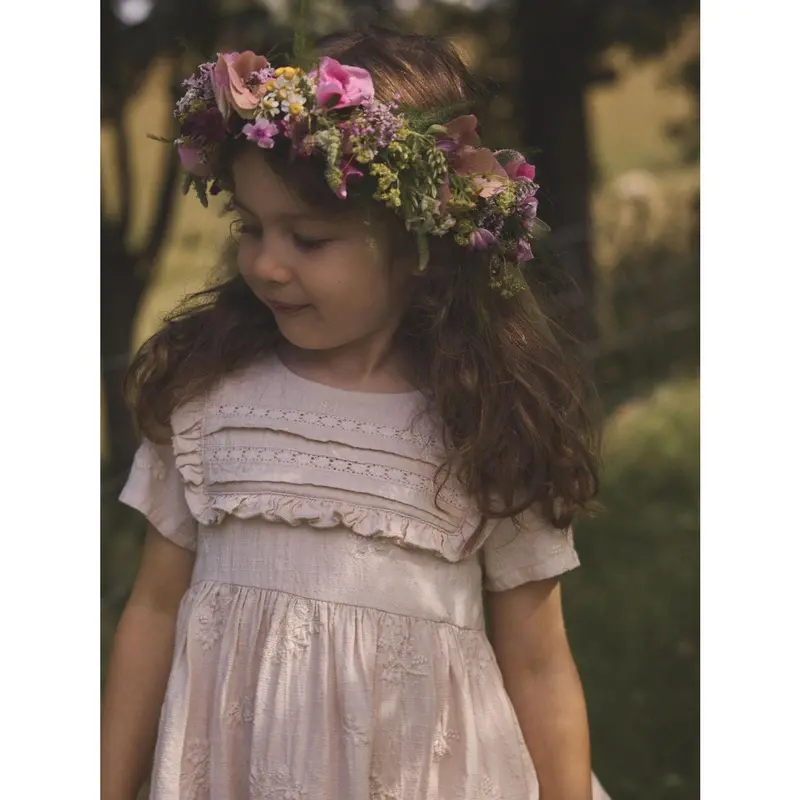 Lil'atelier Pumice Stone Nmfferonia Ss Loose Kjole Lil 3