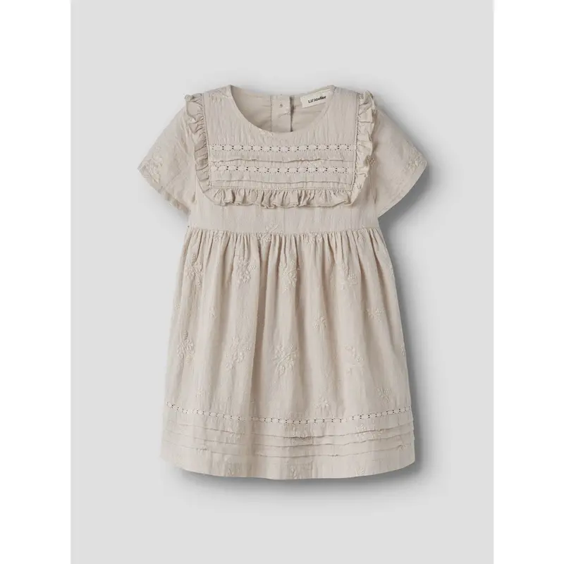 Lil'atelier Pumice Stone Nmfferonia Ss Loose Kjole Lil 4