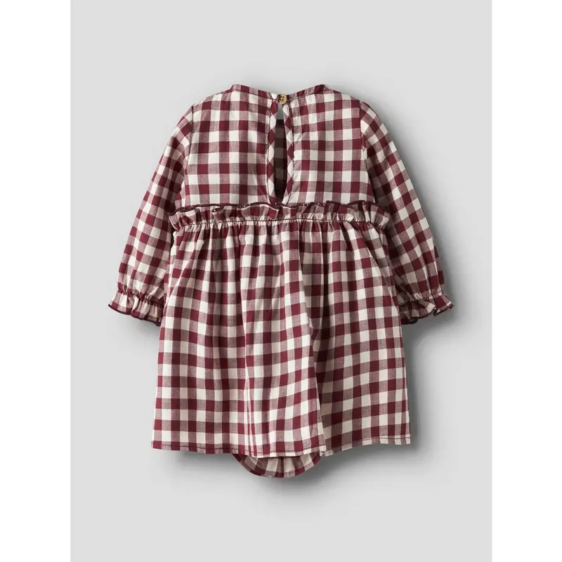 Lil'atelier Red Dahlia Nbfrio Ls Loose Body Kjole Lil 4