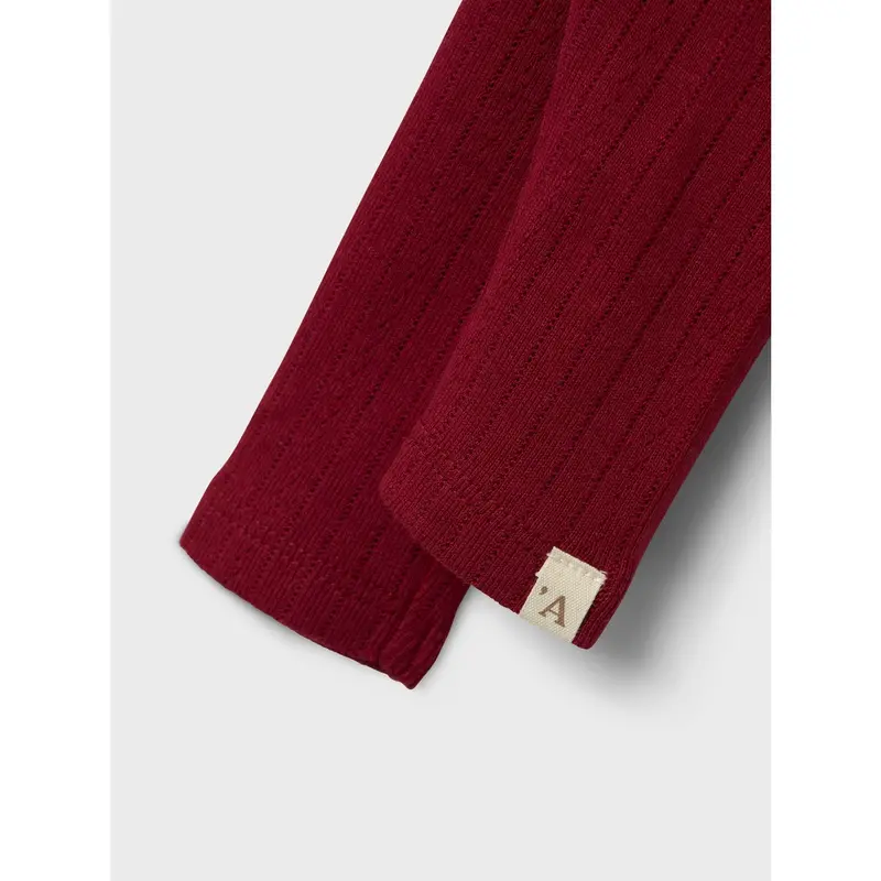 Lil'atelier Red Dahlia Rachel Nam Slim Leggings 2