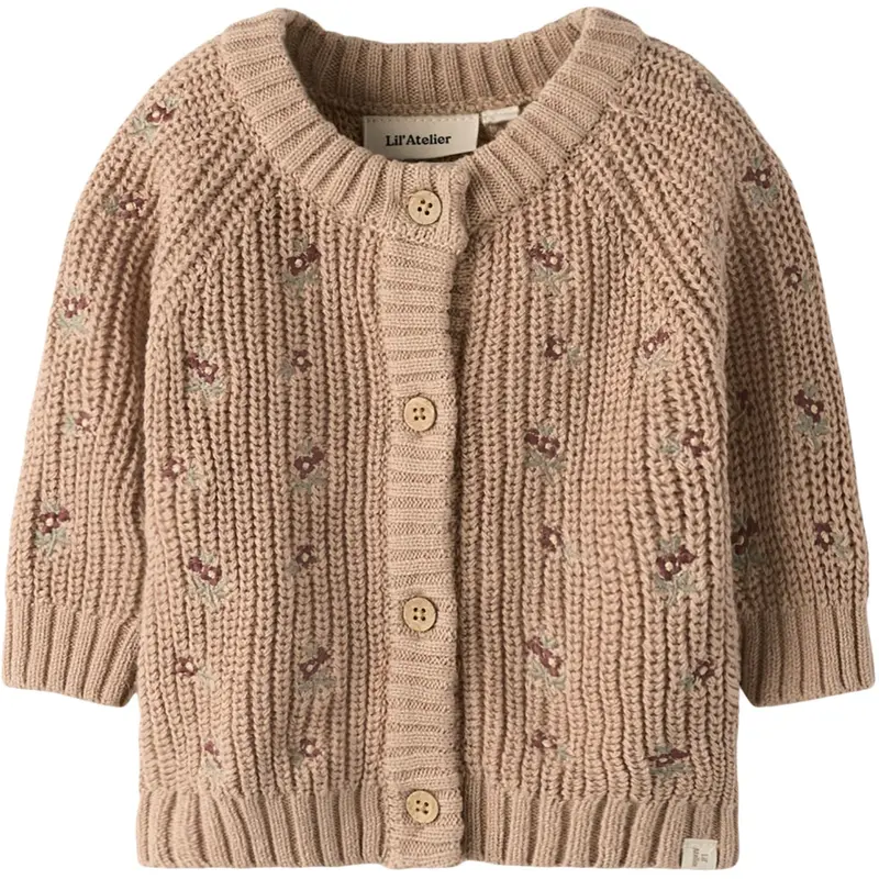 Lil'atelier Roebuck Nbfemlen Emb Ao Ls Strik Card Lil 1