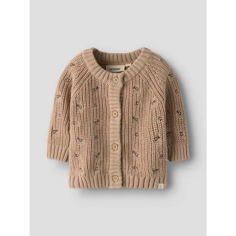 Lil'atelier Roebuck Nbfemlen Emb Ao Ls Strik Card Lil 3
