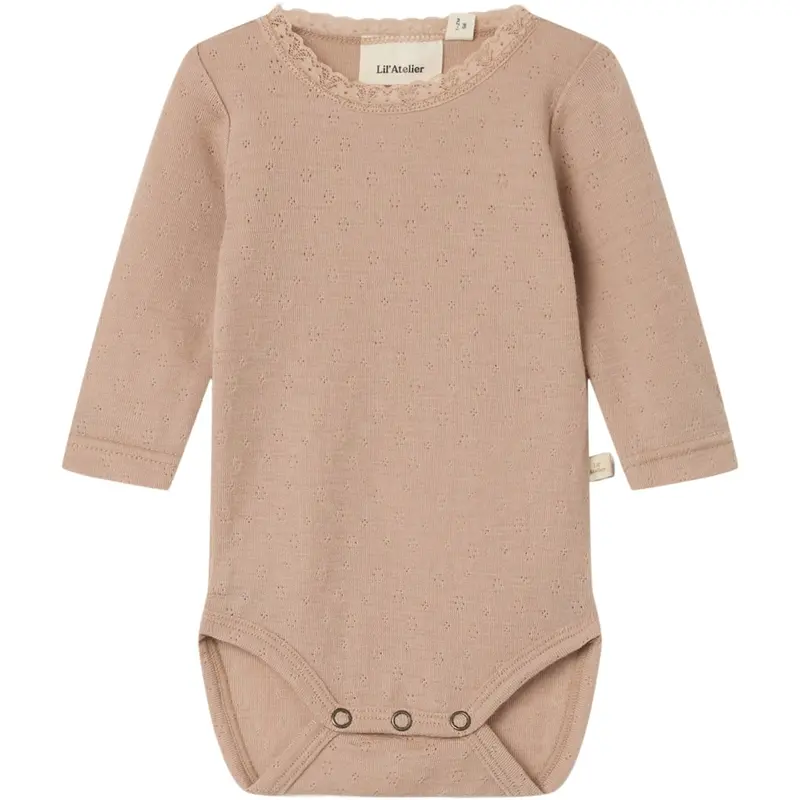 Lil'atelier Roebuck Nbfnoel Nab Ls Slim Uld Body Lil 1