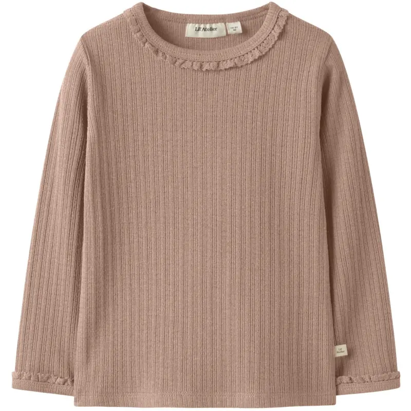 Lil'atelier Roebuck Nmfbabette Ls Slim Top Lil 1