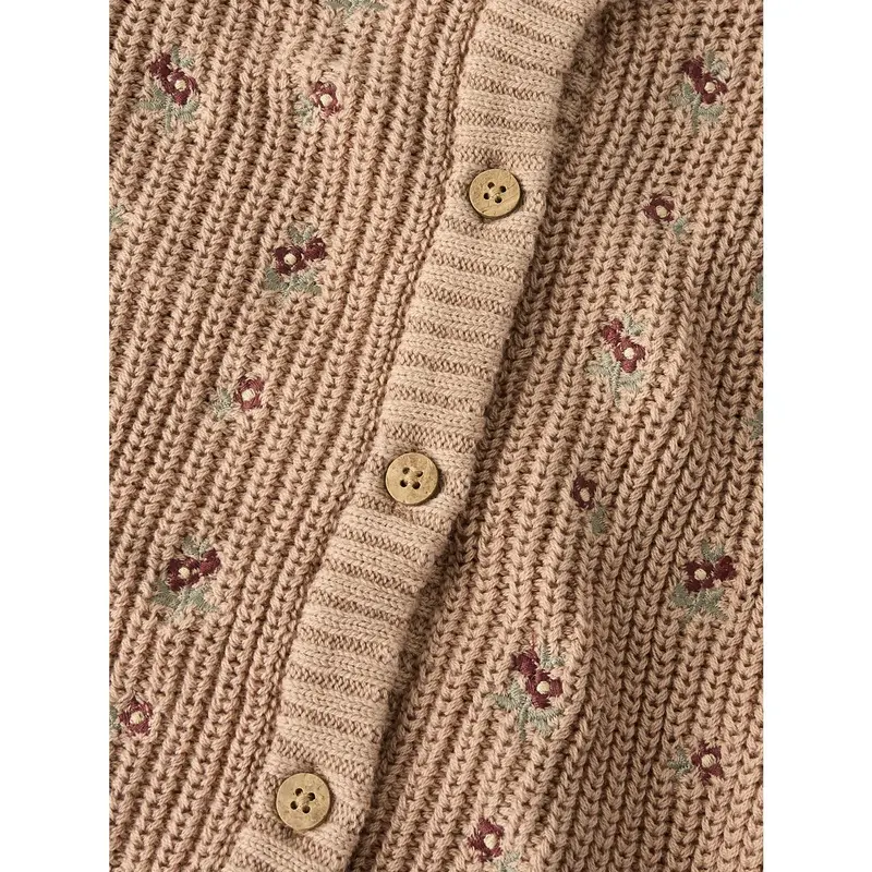 Lil'atelier Roebuck Nmfemlen Emb Ao Ls Strik Card Lil 2