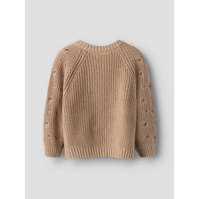 Lil'atelier Roebuck Nmfemlen Emb Ao Ls Strik Card Lil 3