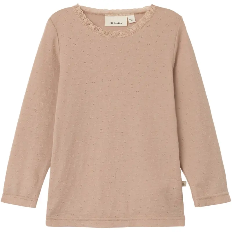 Lil'atelier Roebuck Nmfnoel Nab Uld Ls Slim Top Lil 1