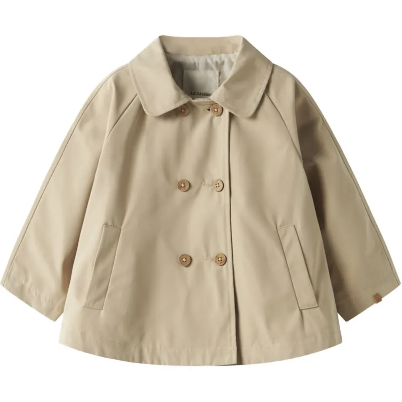 Lil'atelier Safari Nmflamadelin Loose Long Jakke Lil 1