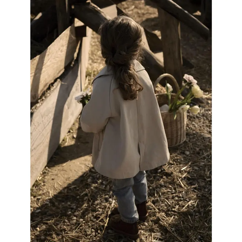 Lil'atelier Safari Nmflamadelin Loose Long Jakke Lil 3