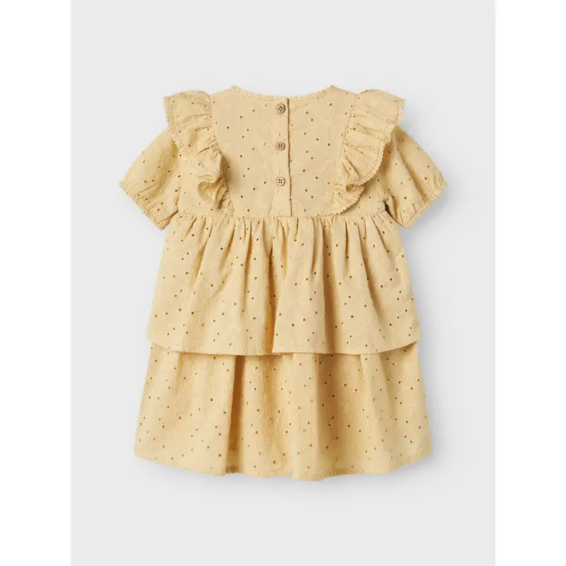 Lil'atelier Sea Mist Nmffabioli Ss Loose Kjole Lil 4