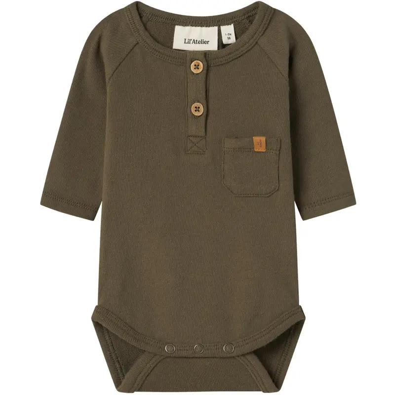 Lil'atelier Sea Turtle Nbmluno Ls Slim Body Lil 1