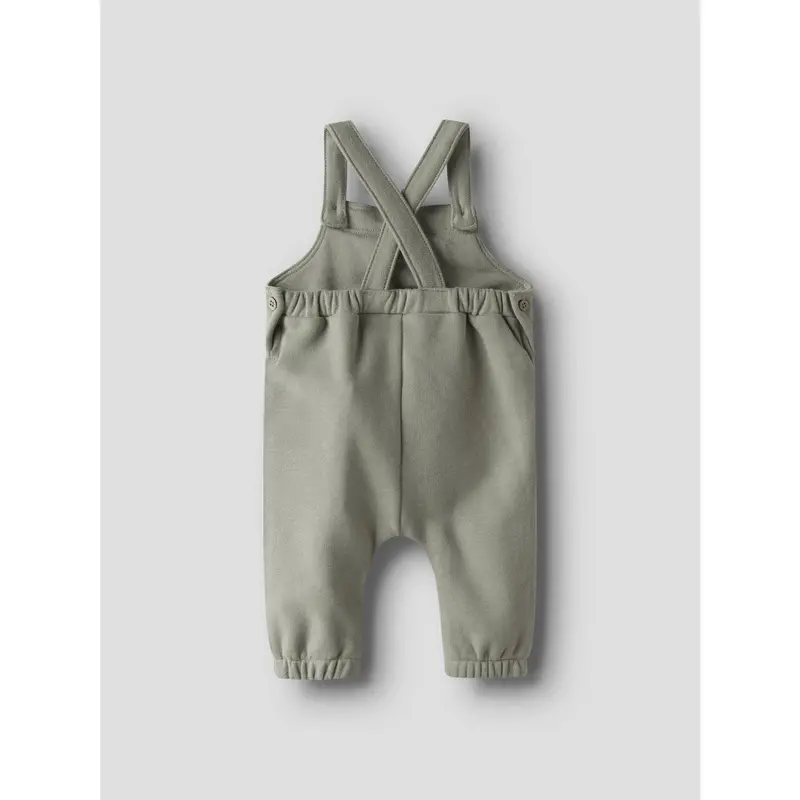 Lil'atelier Seagrass Nbmilondon Loose Sweat Overall Bru Lil 2
