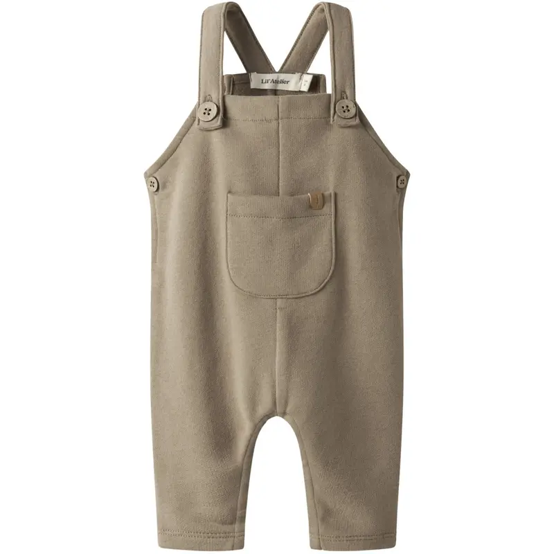 Lil'atelier Sepia Tint Nbmilondon Sweat Overall Lil 1