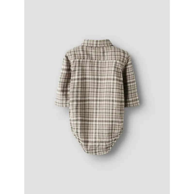 Lil'atelier Sepia Tint Nbmrebel Ls Body Skjorte Lil 2