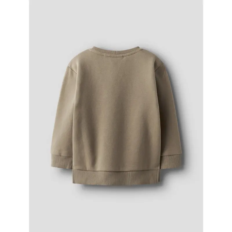 Lil'atelier Sepia Tint Nmmilondon Rim Ls Loose Sweat Lil 3