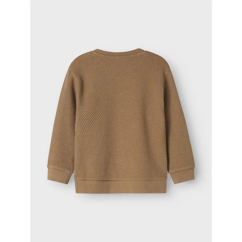 Lil'atelier Sepia Tint Nmmnoello Ls Loose Sweat Lil 3