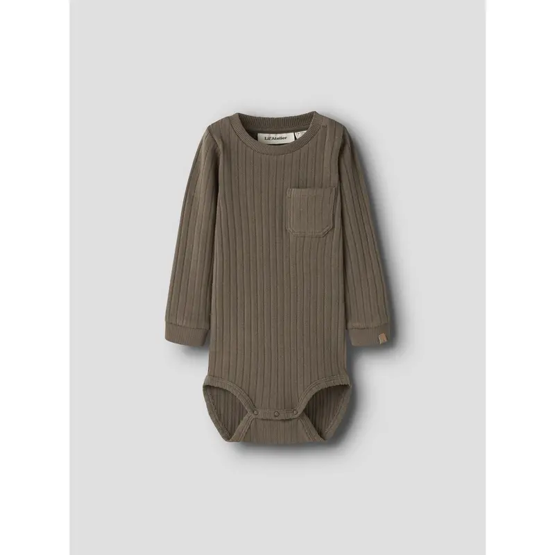 Lil'atelier Shitake Nbmtao Ls Slim Body Lil 3