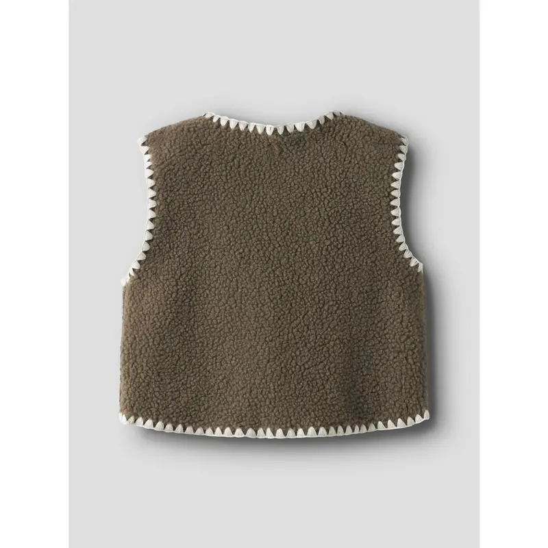 Lil'atelier Shitake Nmflajo Loose Vest Lil 3