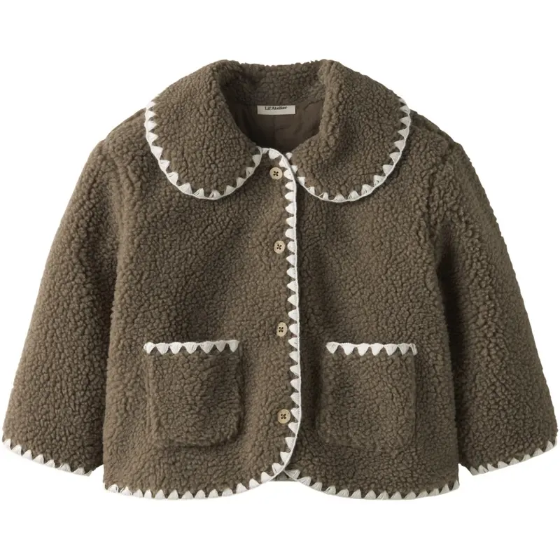 Lil'atelier Shitake Nmflajo Ls Loose Jakke Lil 1