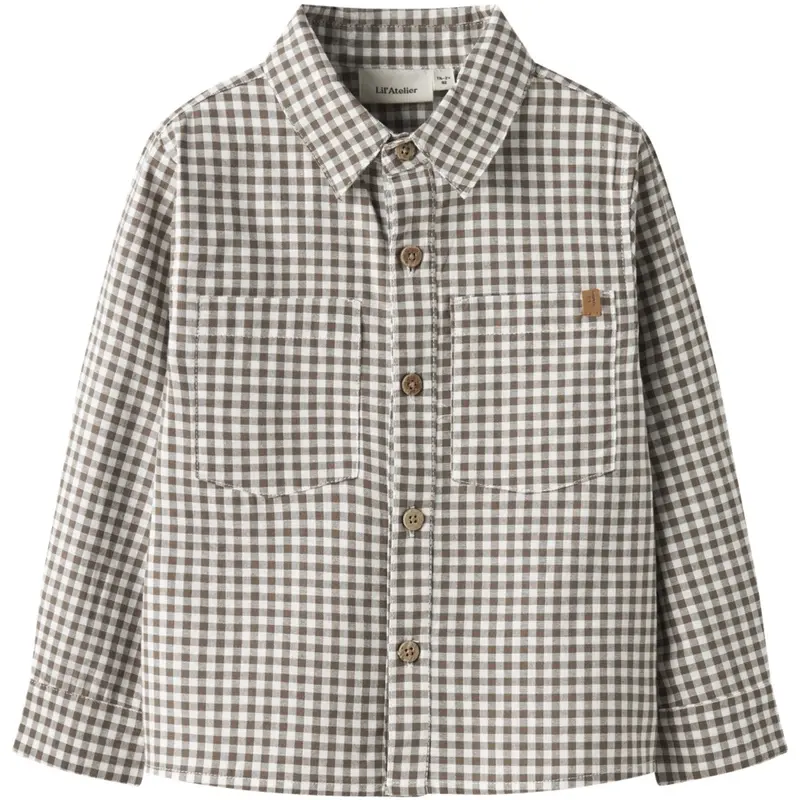Lil'atelier Shitake Nmmtallula Ls Skjorte Lil 1