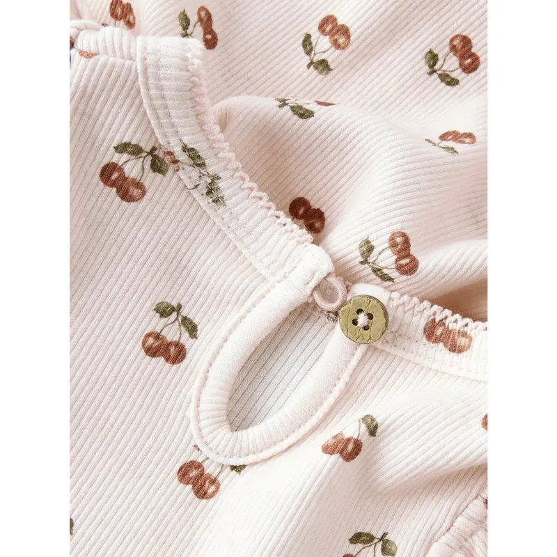 Lil'atelier Silver Peony Cherry Nbflavo Ena Ls Reg Body Kjole 2