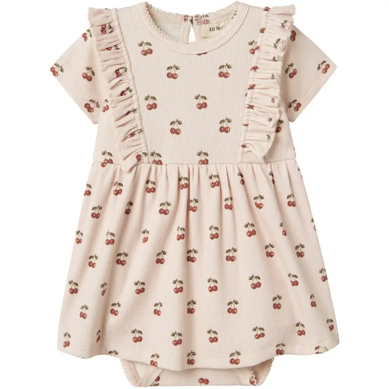 Lil'atelier Silver Peony Lavo Ena Body Kjole 1