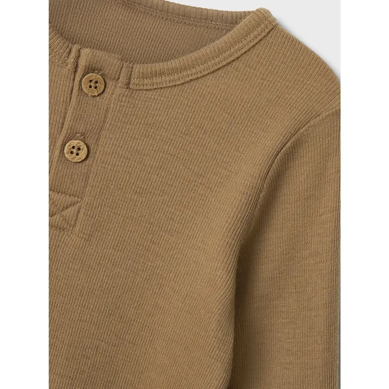 Lil'atelier Tigers Eye Nmnnoel Neb Uld Ls Slim Top Lil 4