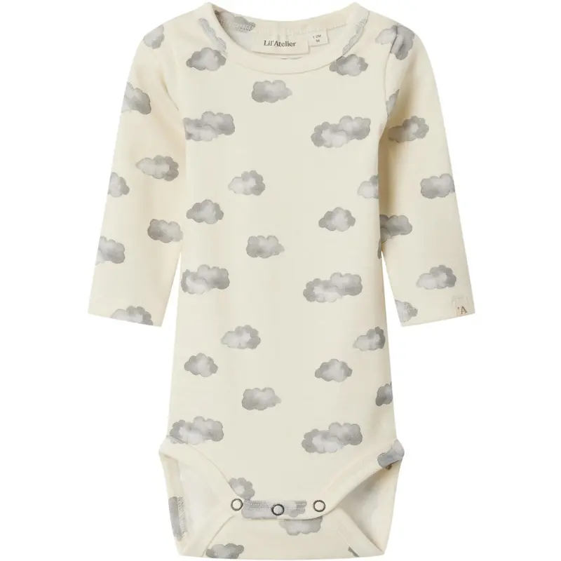 Lil'atelier Turtledove Blue Cloud Nbnlayo Kim Ls Slim Body Lil Noos 1