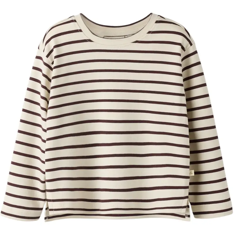 Lil'atelier Turtledove Catawba Grape Nmflimia Ls Loose Top Lil 1