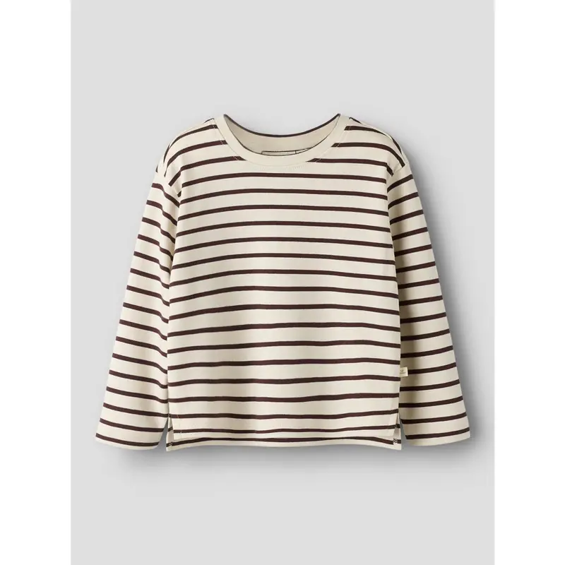 Lil'atelier Turtledove Catawba Grape Nmflimia Ls Loose Top Lil 2
