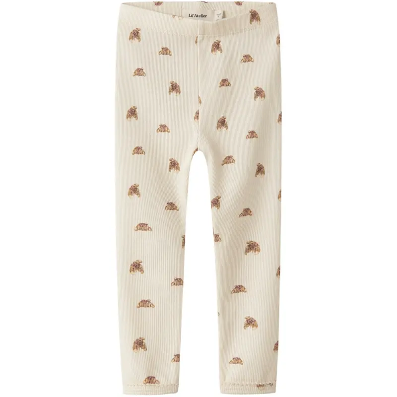 Lil'atelier Turtledove Croissant Nmflavo Eki Slim Leggings Lil 1