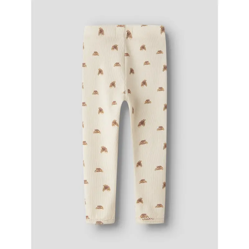 Lil'atelier Turtledove Croissant Nmflavo Eki Slim Leggings Lil 3