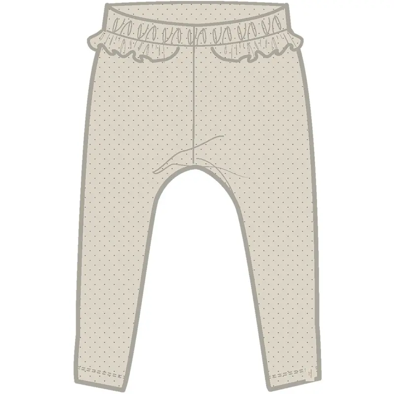 Lil'atelier Turtledove Heart Nmflalo Tai Slim Leggings Lil 4