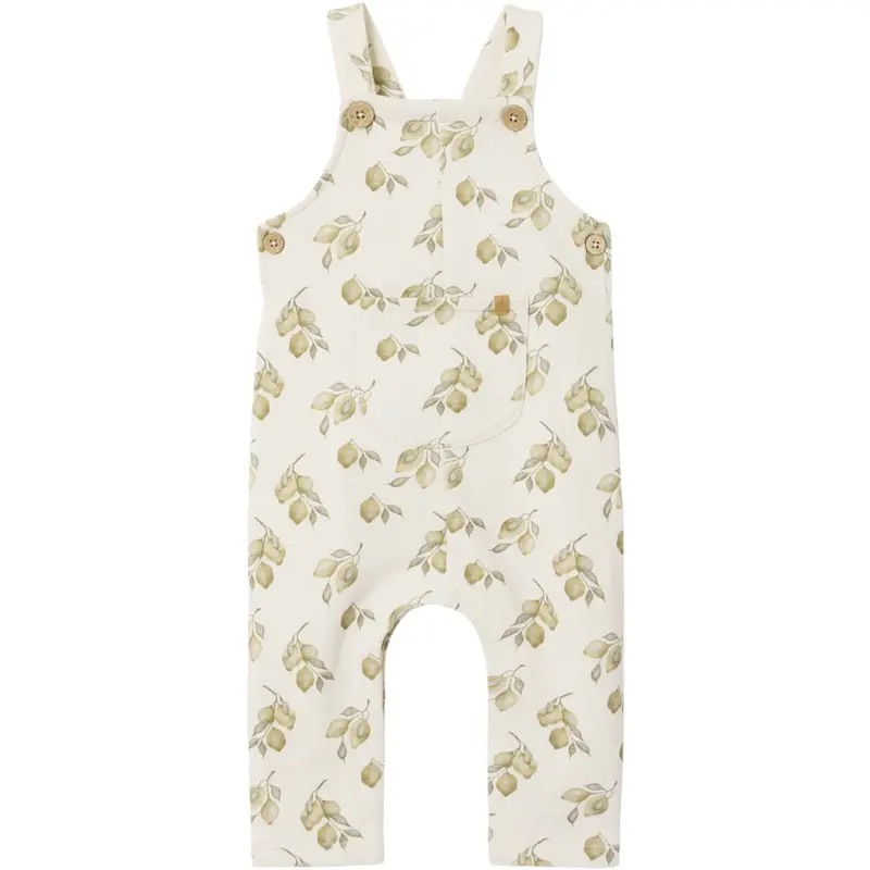 Lil'atelier Turtledove Lemons Nbnjobo Kio Loose Sweat Overall Lil 1